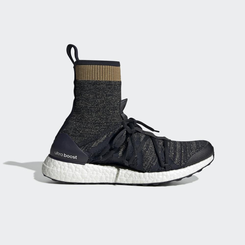 Adidasi Alergare Adidas ULTRABOOST X Mid Dama Romania - Albastri/Negrii/Albi BY1834
